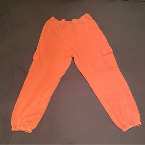 PINK  Woman’s Cargo sweatpants